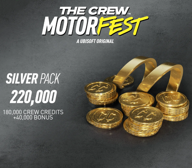 The Crew Motorfest VC Silver Pack - 220,000 Crew Credits DLC (OTHER)