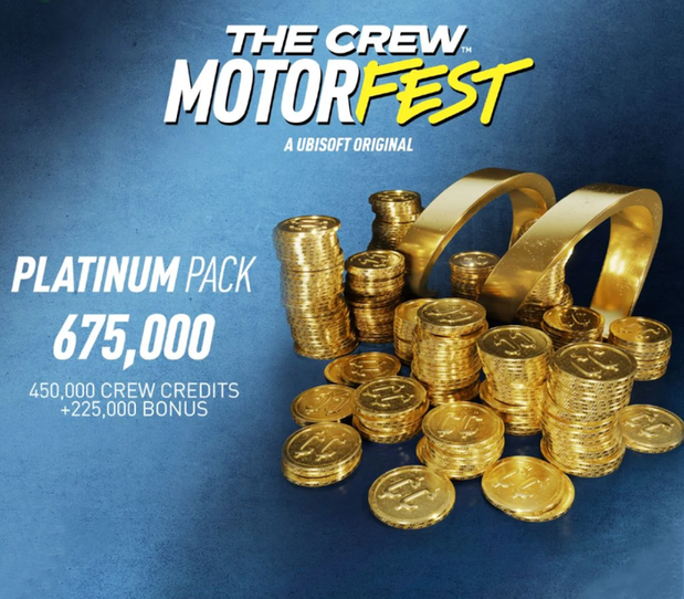 The Crew Motorfest VC Platinum Pack - 675,000 Crew Credits DLC (OTHER)