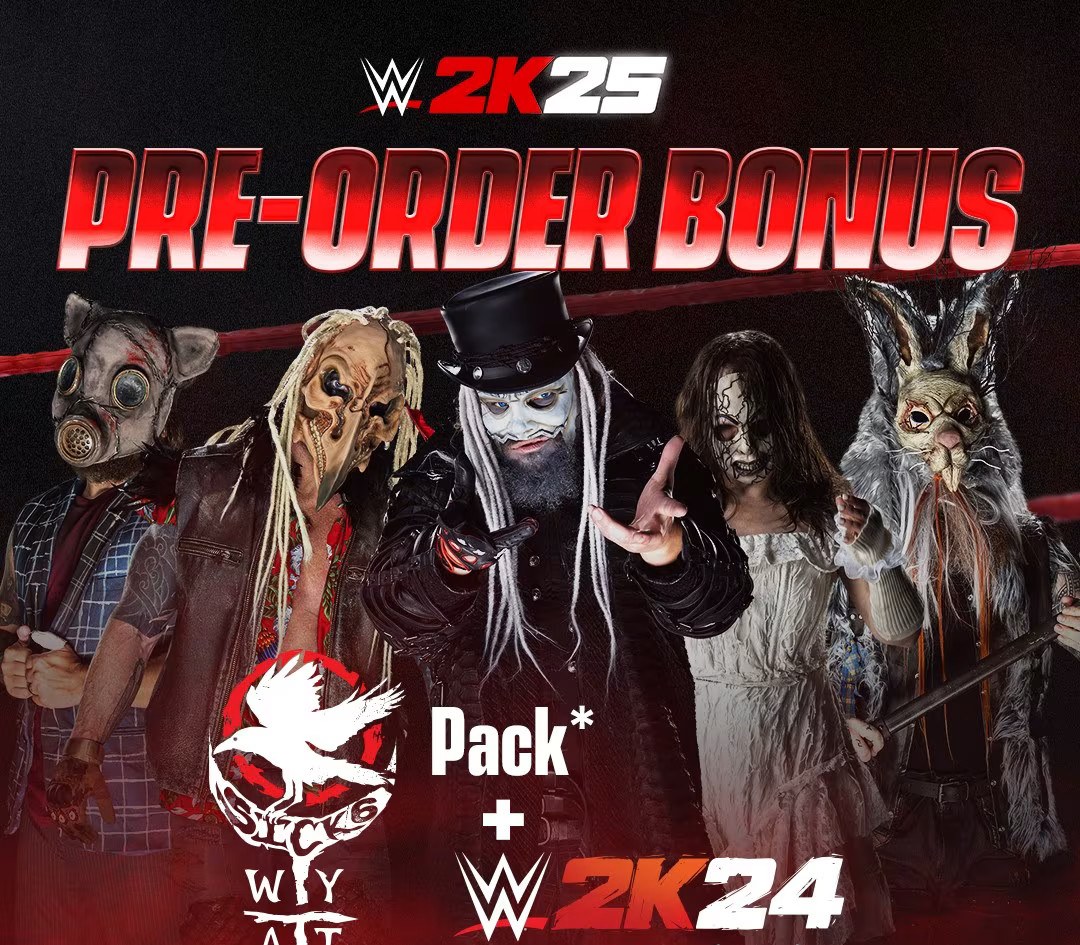 WWE 2K25 - Pre-order Bonus DLC EU Nintendo Switch 2