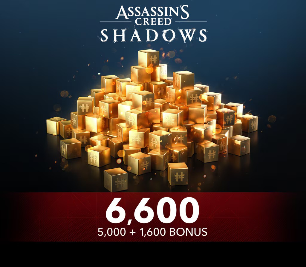 Assassin's Creed Shadows - Helix Credits Extra Large Pack 6600 (REST OF THE WORLD)