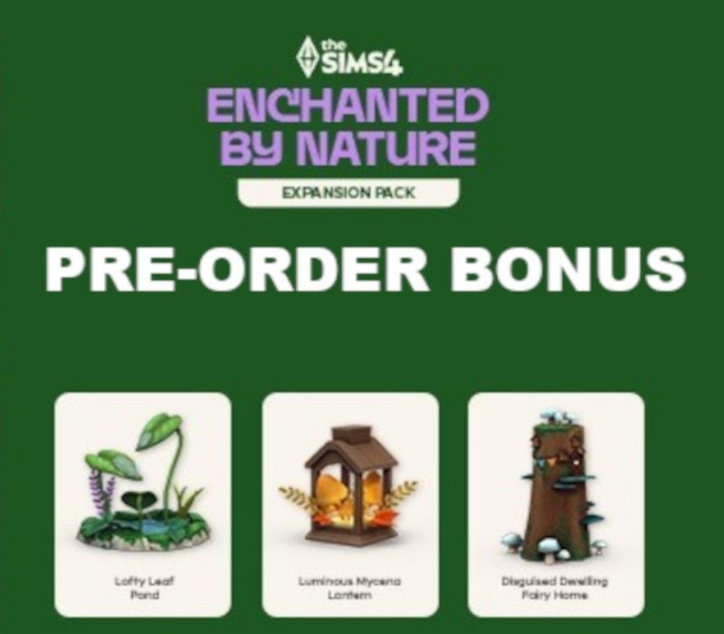 The Sims 4 - Enchanted by Nature - Pre-Order Bonus (REST OF THE WORLD)