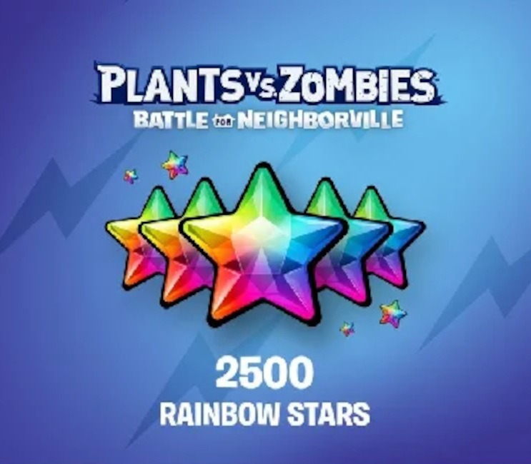 Plants vs. Zombies: Battle for Neighborville - 2500 Rainbow Stars DLC