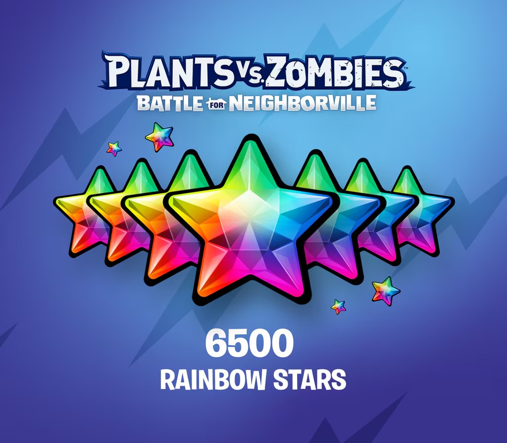 Plants vs. Zombies: Battle for Neighborville - 6500 Rainbow Stars DLC