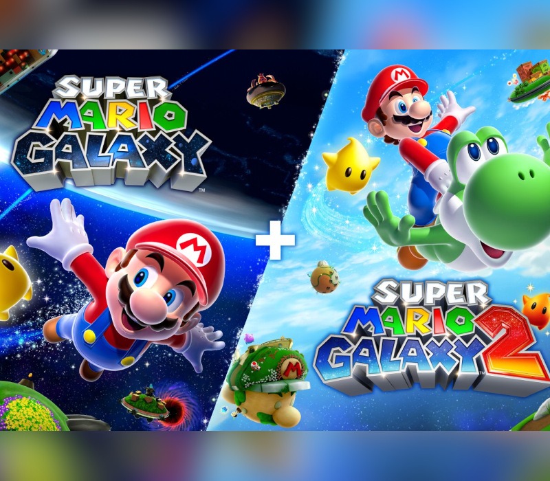 Super Mario Galaxy + Super Mario Galaxy 2 (EUROPE - all countries)