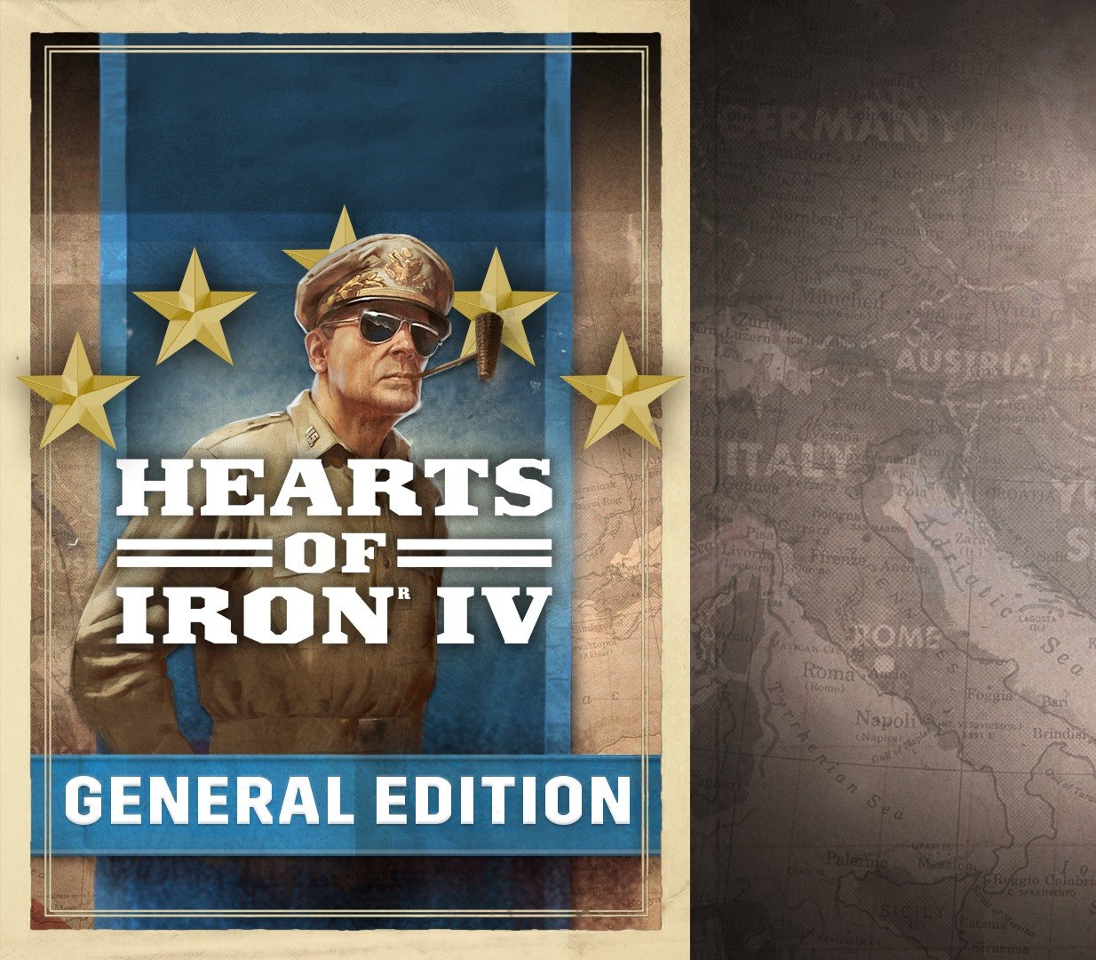 Hearts of Iron IV: General Edition (Rest of the world (RoW) - custom)