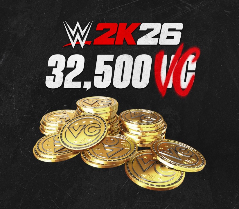 WWE 2k26 32,500 Virtual Currency Pack