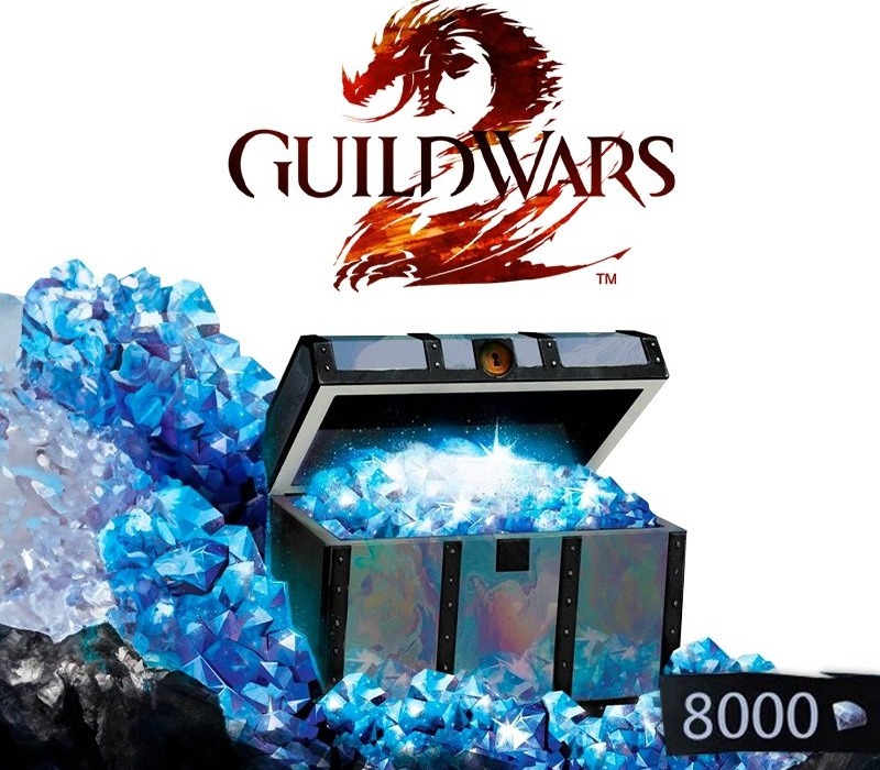 Guild Wars 2 EU 8000 Gems