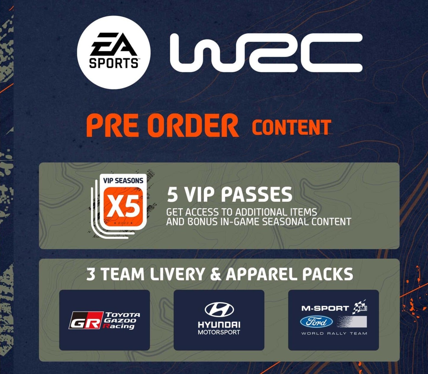 EA Sports WRC 23 - Pre-Order Bonus DLC (EUROPE - all countries)