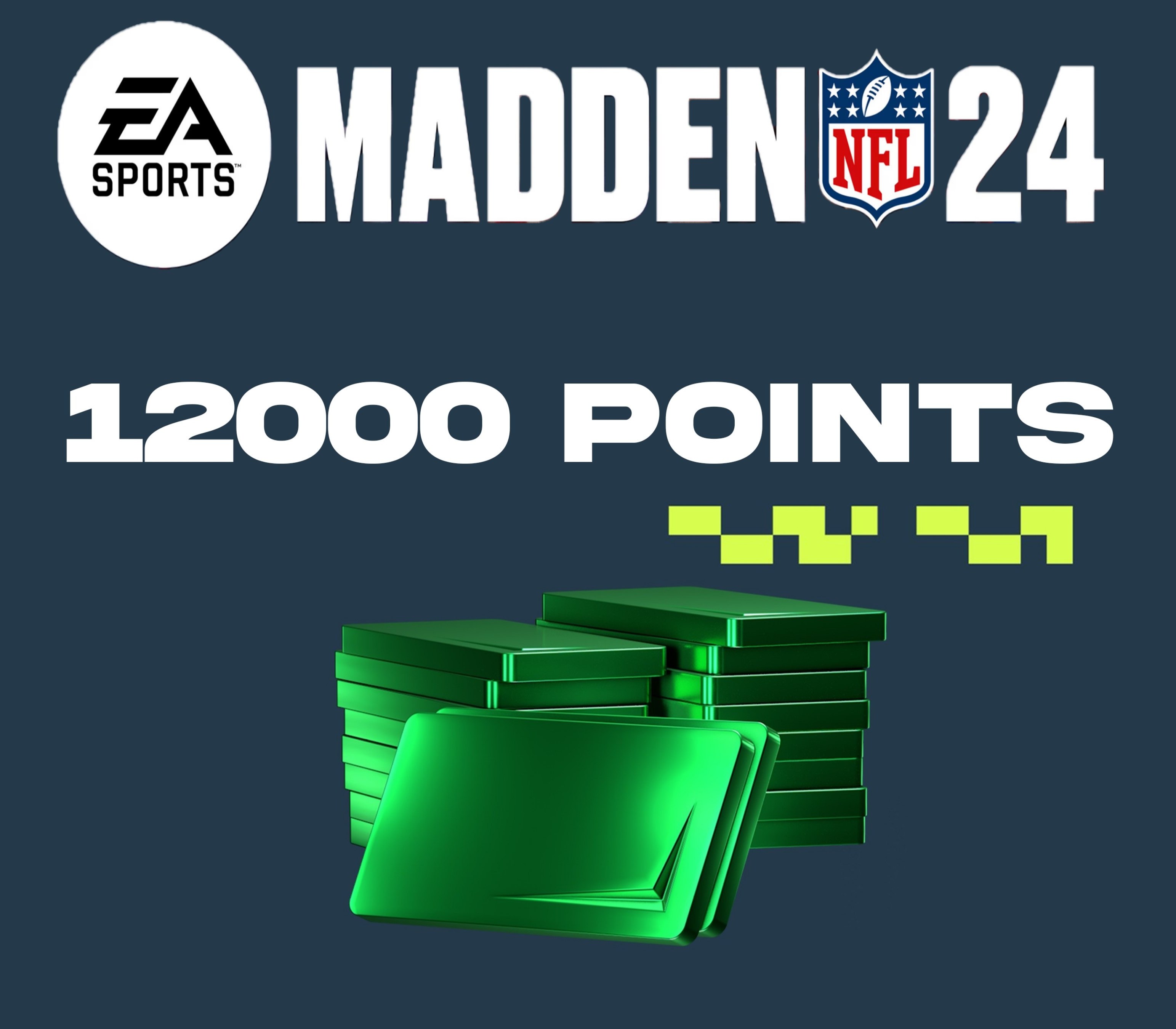 Madden NFL 24 - 12000 Ultimate Team Points