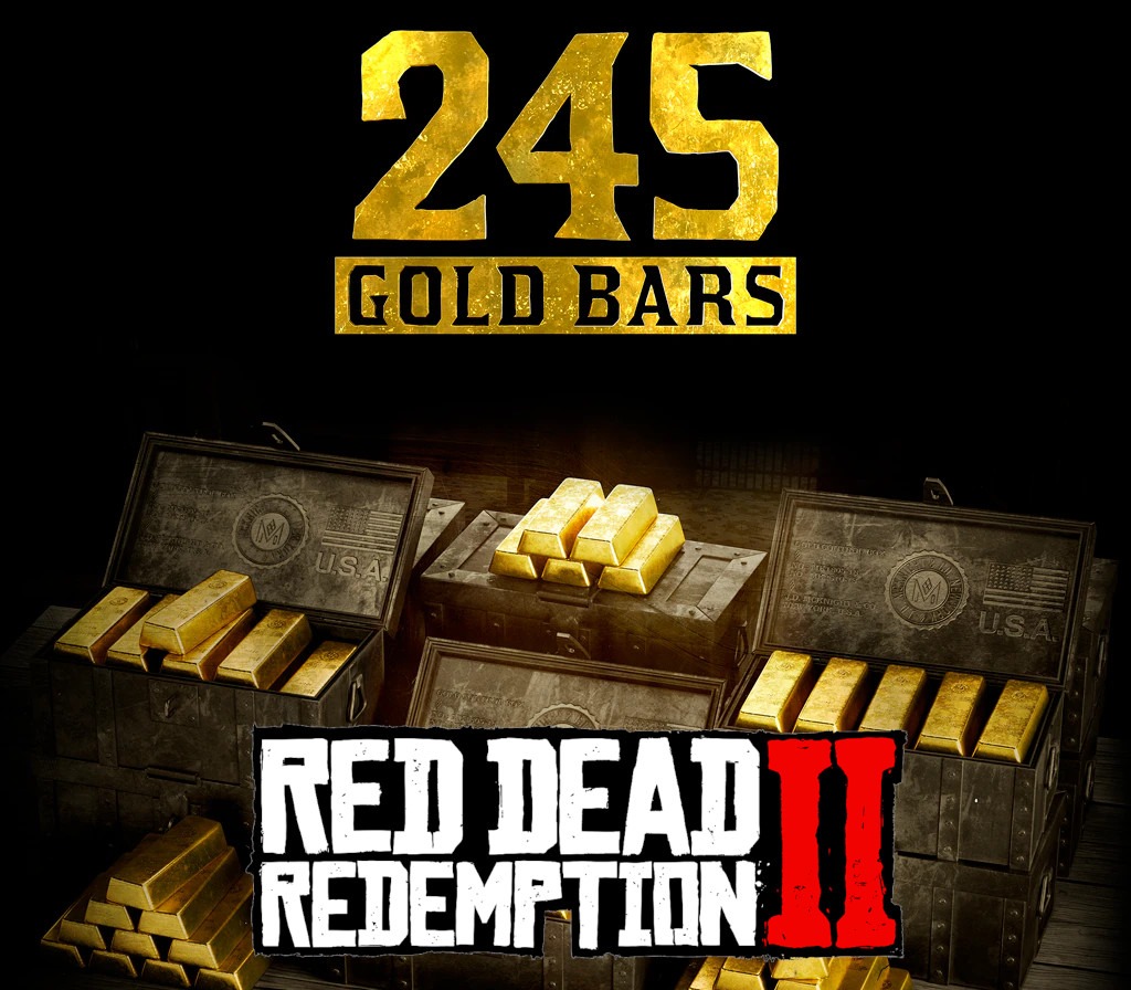 Red Dead Redemption 2 Online - 245 Gold Bars