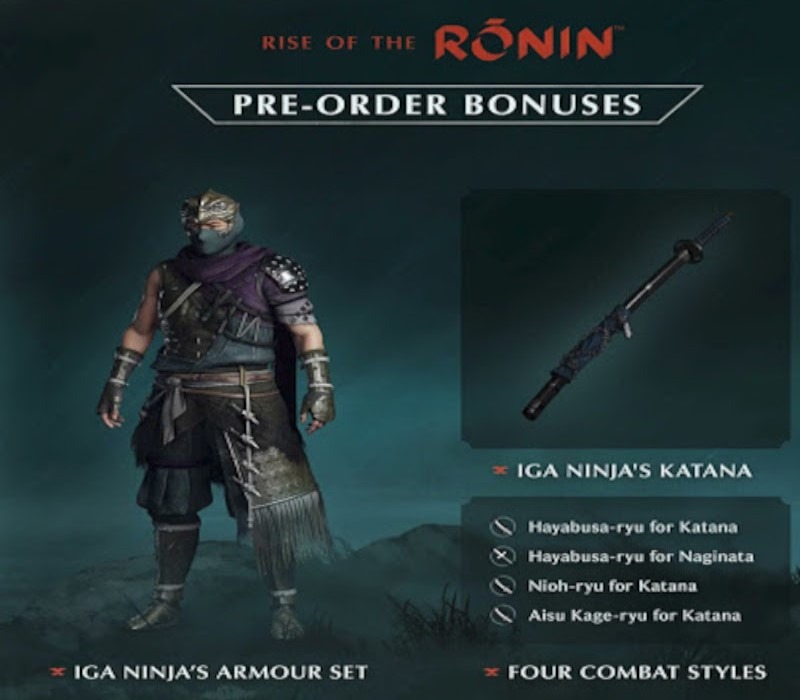 Rise of the Ronin - Pre-Order Bonus DLC (EUROPE - all countries)