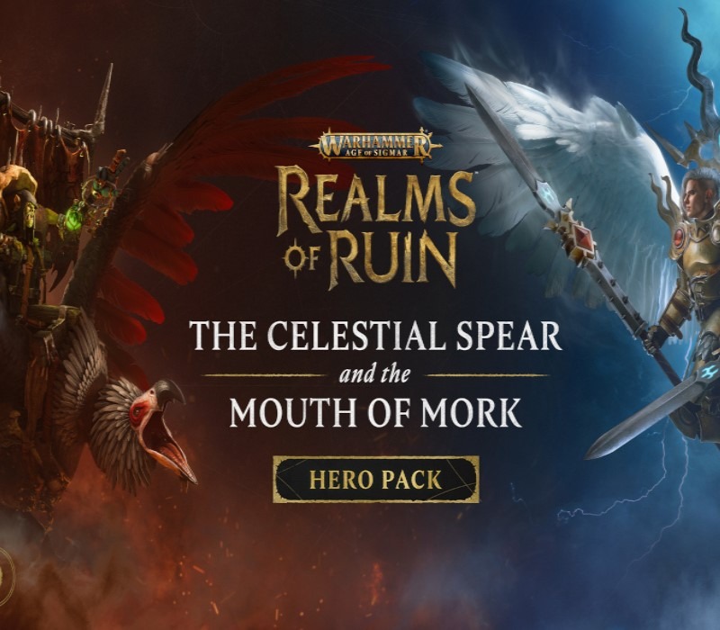 Warhammer Age of Sigmar: Realms of Ruin - The Celestial Spear and The Mouth of Mork Hero Pack Bundle (OTHER)