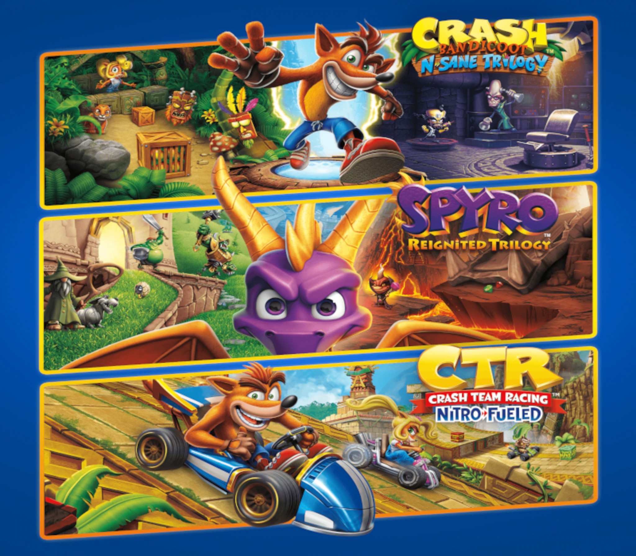 Crash + Spyro Triple Play Bundle AR (OTHER)