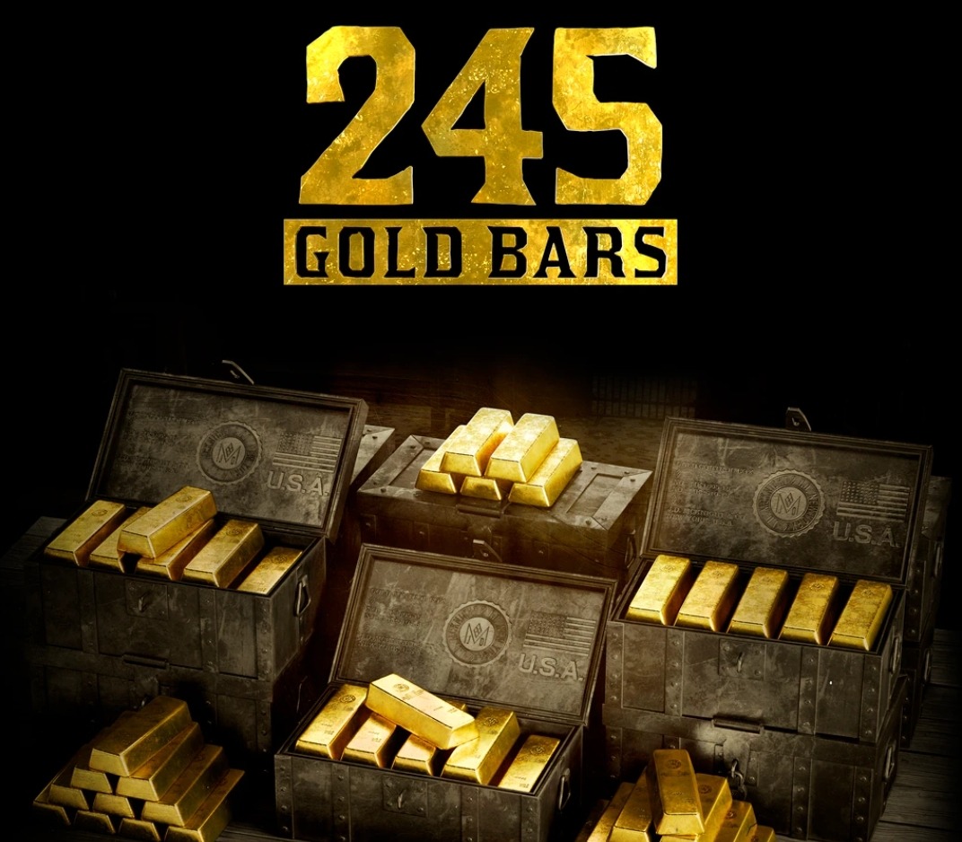 Red Dead Online - 245 Gold Bars