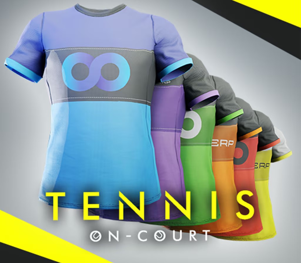 Tennis On-Court - Stadium T-Shirt Pack DLC EU (without DE)