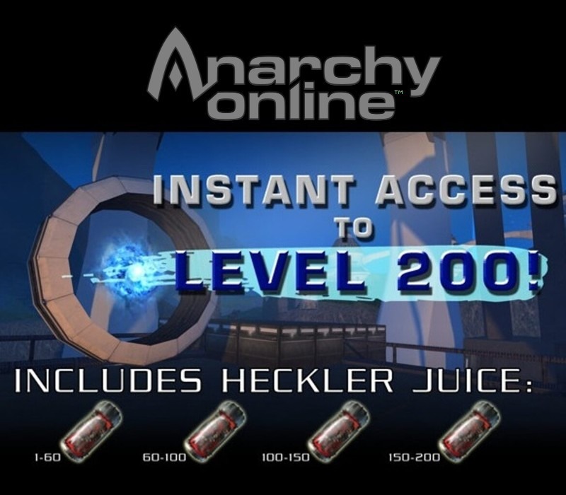 Anarchy Online - Access Level 200 Heckler Juices DLC