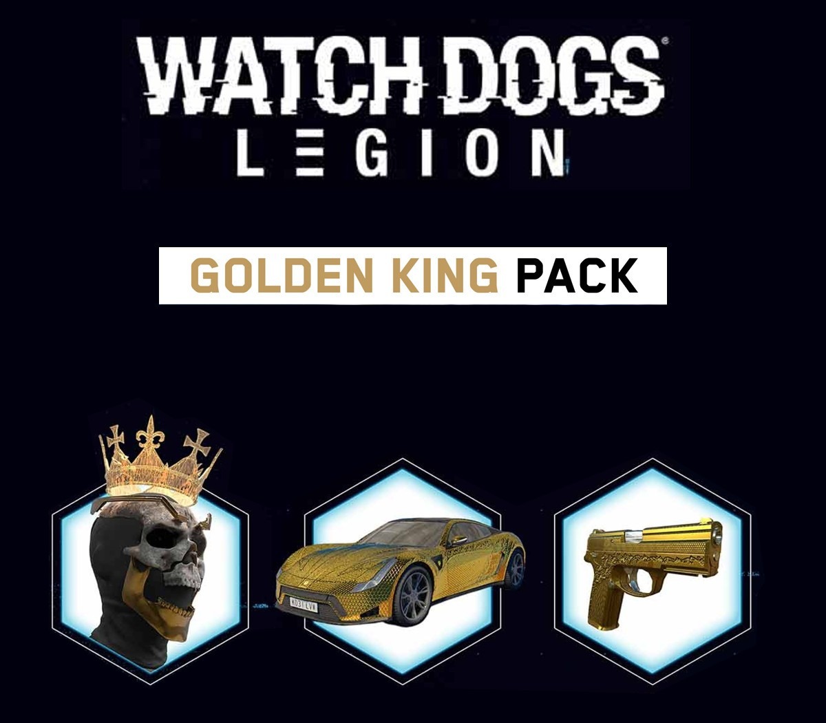 Watch Dogs: Legion - Golden King Pack DLC (EUROPE - all countries)
